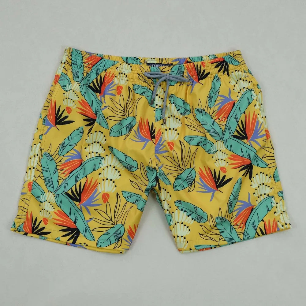 Wholesale Swimming Trunks for Men Cartoon Brand Turtle Beach Shorts Quick Dry Swimsuits Man Bermuda Masculina Men Clothing