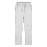 Back Strap button-down Logging Sweatpants Straight Leg Loose Heavy Cotton High Street Slacks