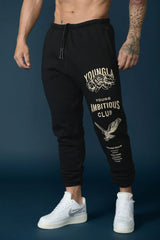 DARC Wolves Joggers Street Pants Casual Warm Oversize Baggy Joggers US Oversize